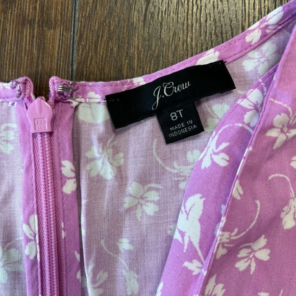 J.Crew ruffle front faux wrap dress SZ 8T - Picture 5 of 5